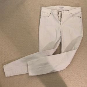 Anne taylor LOFT white jeans